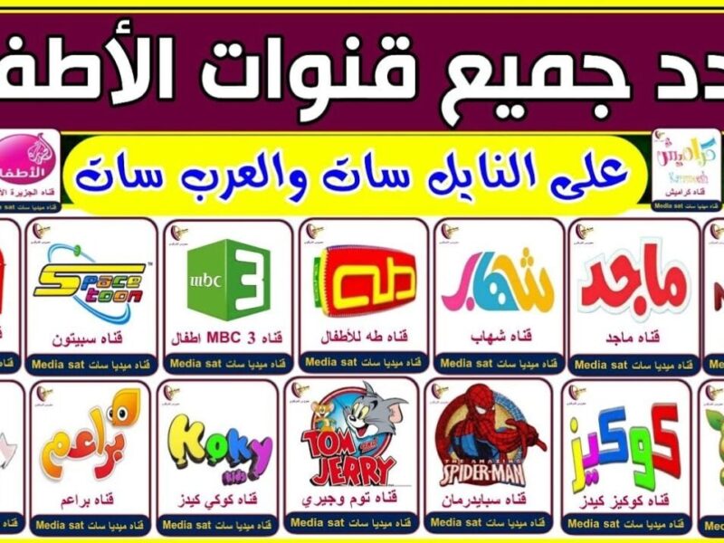 “كوكي ومودي رجعوا” تردد قنوات كارتون جديدة وقديمة للأطفال على نايل سات وعرب سات 2024